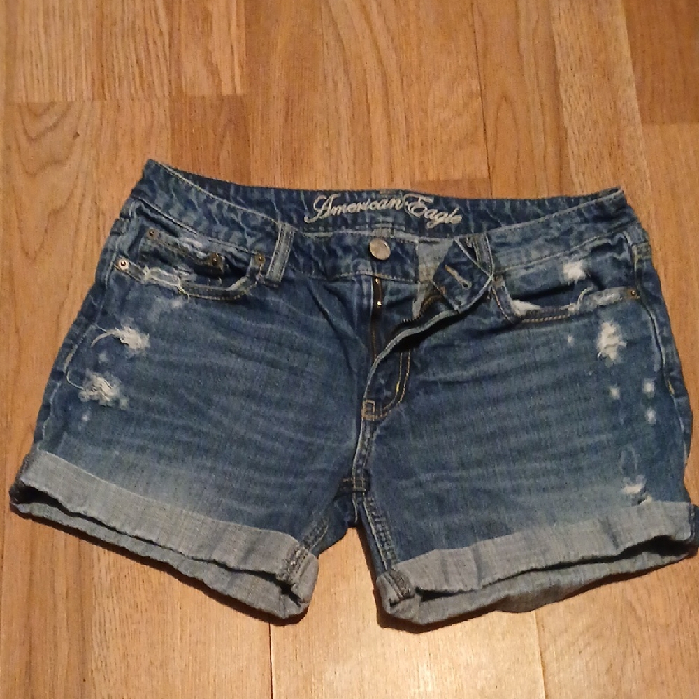 American Eagle Outfitters Blue Denim Shorts size 4